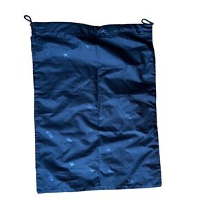 Away Drawstring Dust Bag Black Logo Print Travel‎ Storage Nylon 22x16 Drawstring